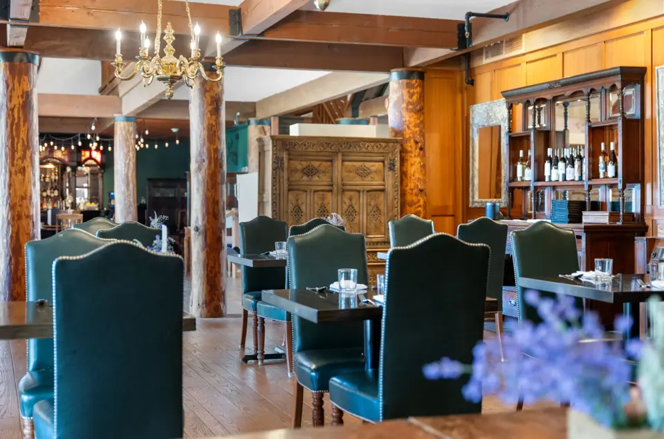 The dining room