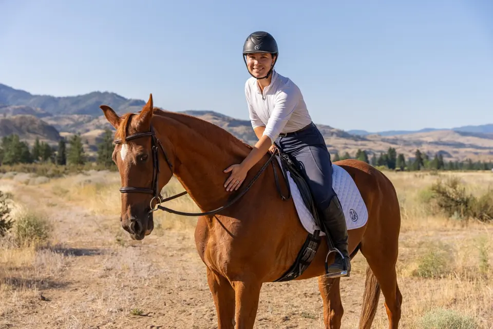Riding on the ranch